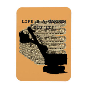 Northwest Shovel Operating Engineer Lifes a GArden Magnet