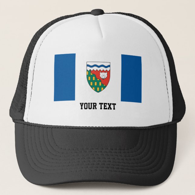 Northwest Territorian flag Trucker Hat (Front)
