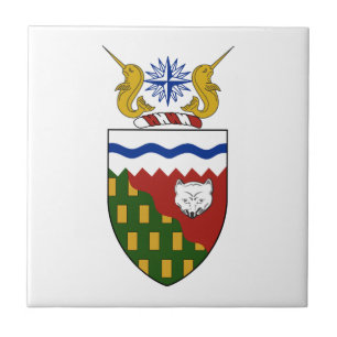 Northwest Territories (Canada) Coat of Arms Tile