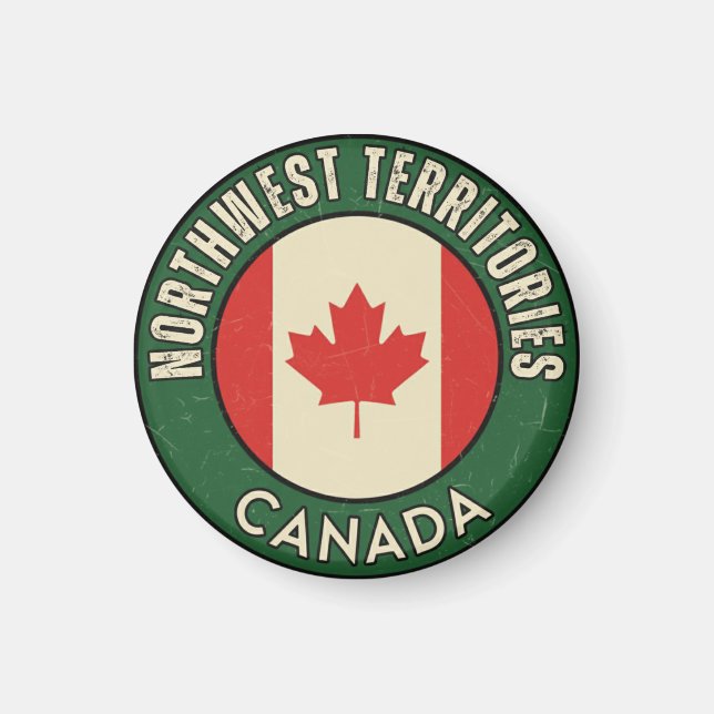 Northwest Territories Canada Magnet (Front)