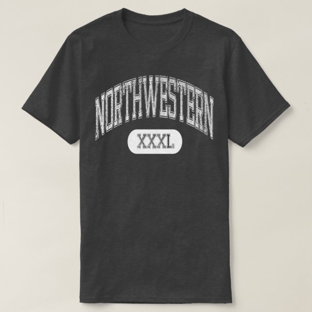 Northwestern Dark T-Shirt (Design Front)