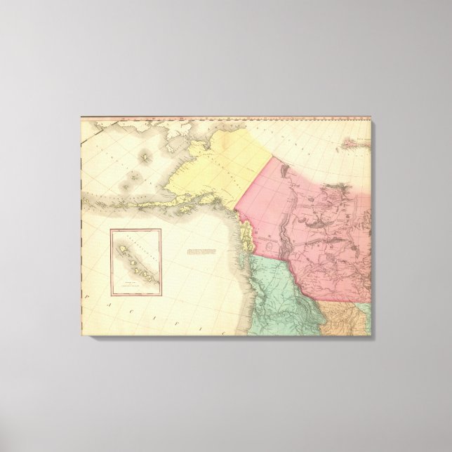 Northwestern North America Canvas Print (Front)