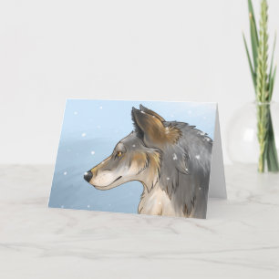Northwestern Wolf Card
