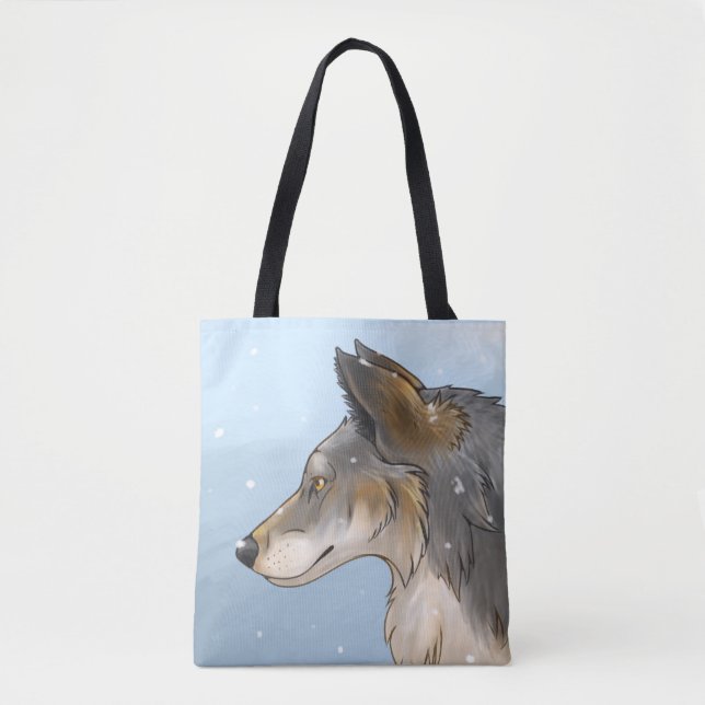 Northwestern Wolf Tote Bag (Front)
