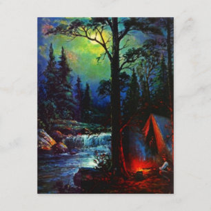 NORTHWOODS MOON REMOTE CAMPSITE EZ2 CUSTOMIZE INVITATION