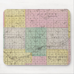 Norton County, Kansas Mouse Mat