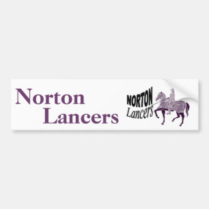 Norton Lancers Bumper Sticker