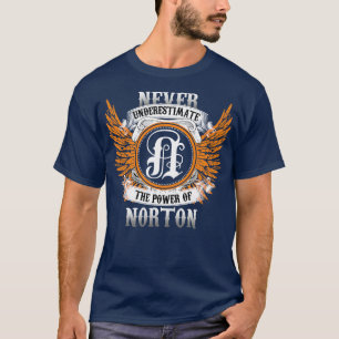 Norton Name Shirt Never Underestimate The Power Of