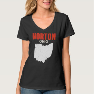 Norton Ohio USA State America Travel Ohioan T-Shirt