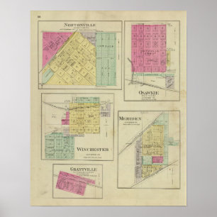 Nortonville, Osawkie, Winchester, Kansas Poster