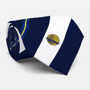 Norwalk (California) city flag Neck Tie