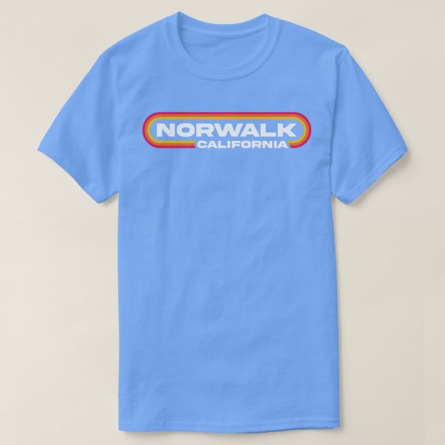 Norwalk California V2 T-Shirt (Design Front)