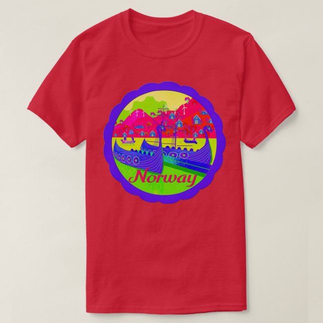 Norway 12 T-Shirt (Design Front)
