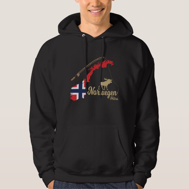Norway 2022 Hitra Fishing Scandinavia Hoodie (Front)
