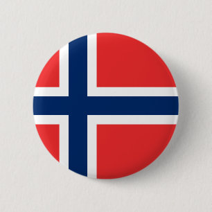 norway 6 cm round badge