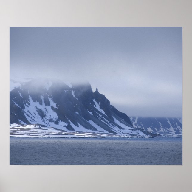 Norway, Arctic Circle, North Atlantic Ocean. Poster (Front)