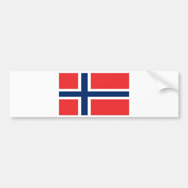 NORWAY BUMPER STICKER (Front)