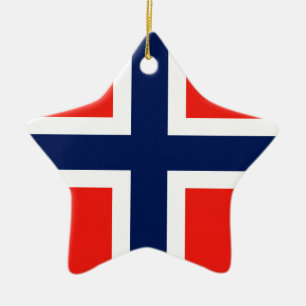 Norway Ceramic Tree Decoration