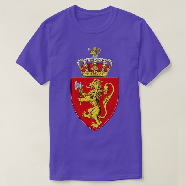 Norway Coat of Arms 2 T-Shirt (Design Front)