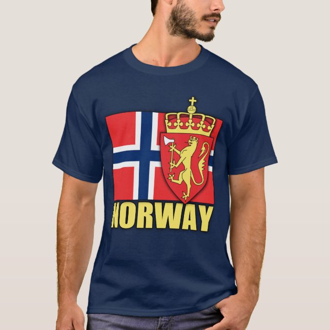 Norway Coat of Arms T-Shirt (Front)