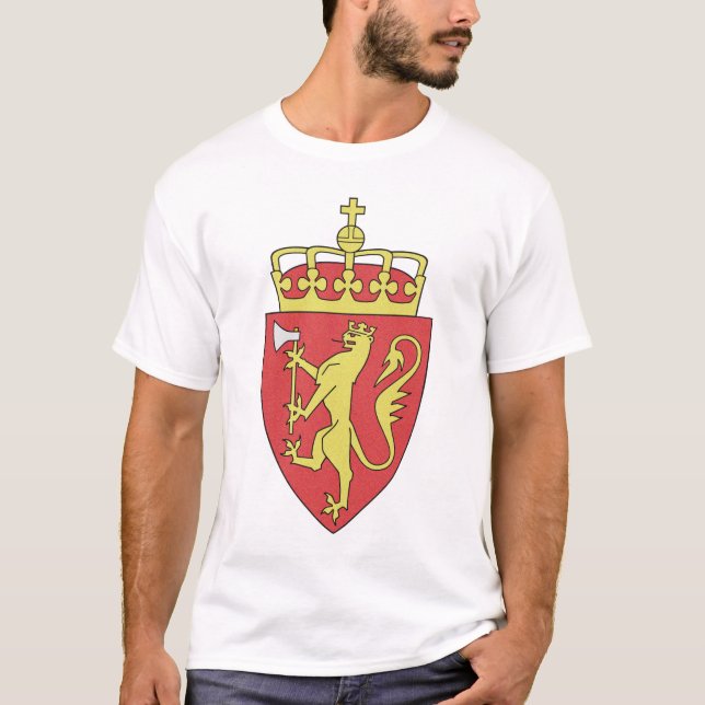 Norway Coat of Arms T-Shirt (Front)