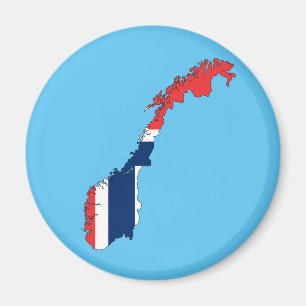 Norway country flag magnet