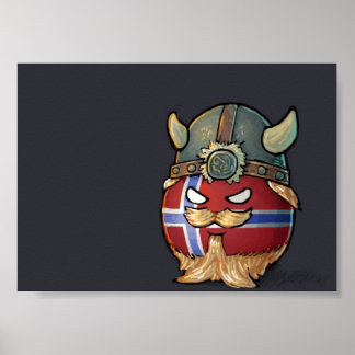 Norway Countryball Poster