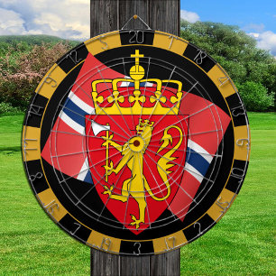 Norway Dartboard & Flag darts / game board