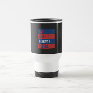 Norway - Eat Sleep Norway Repeat  Travel Mug