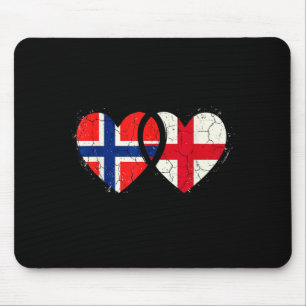 Norway england flags proud norwegian english mouse mat