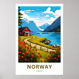 Norway Europe Travel Print