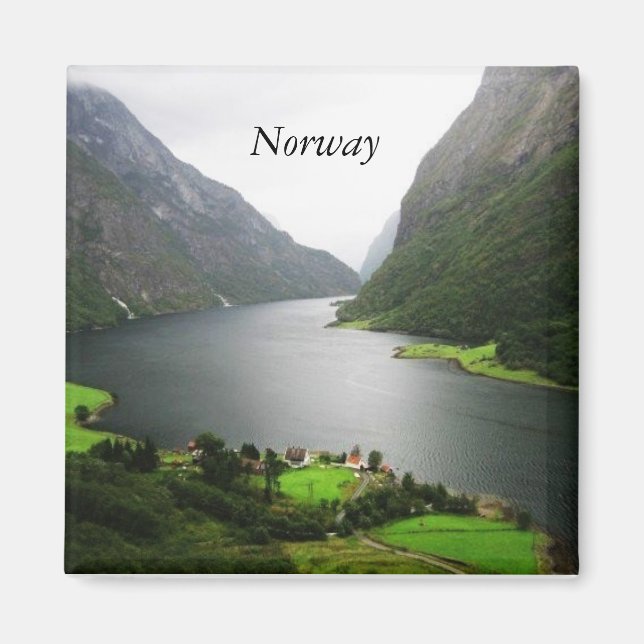 Norway Fjord Magnet (Front)