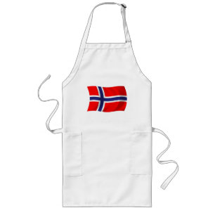 Norway Flag Apron