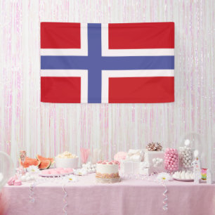Norway flag banner