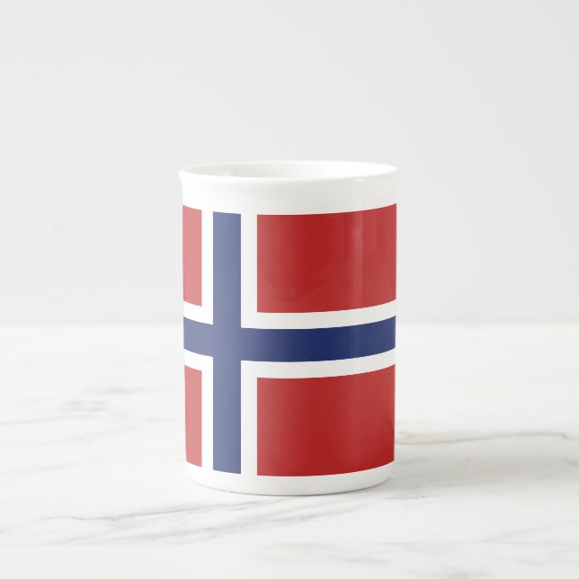 Norway Flag Bone China Mug (Front)