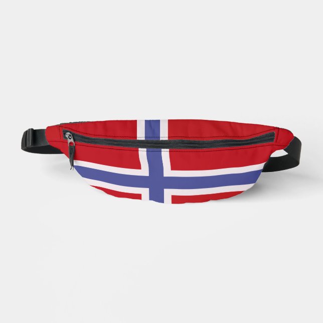 Norway flag bum bags (Front)