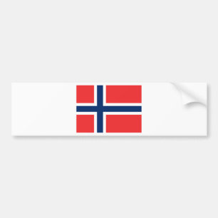 Norway Flag Bumper Sticker