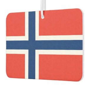 Norway Flag Car Air Freshener