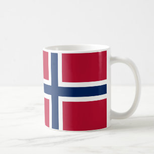 Norway Flag Ceramic Coffee Mug