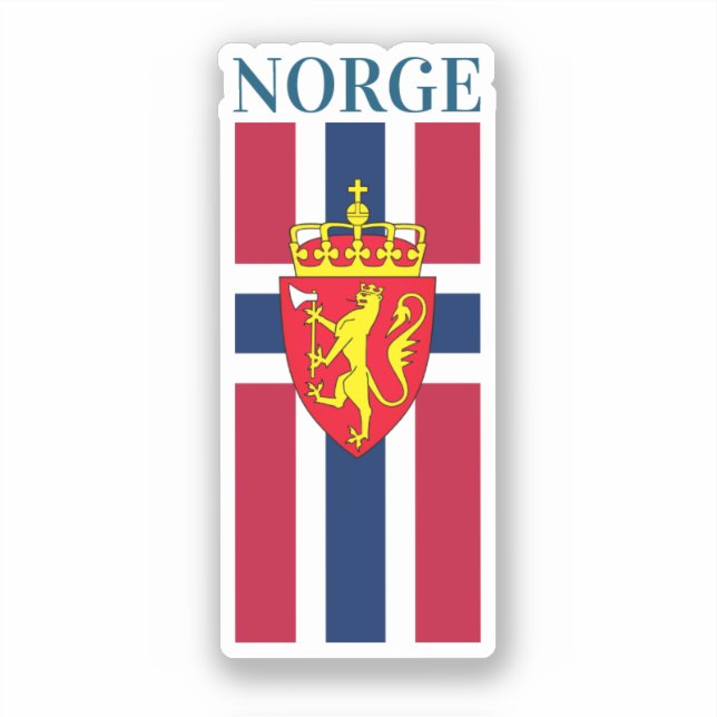 Norway Flag/ Coat of Arms (Front)