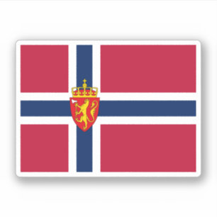 Norway Flag/ Coat of Arms