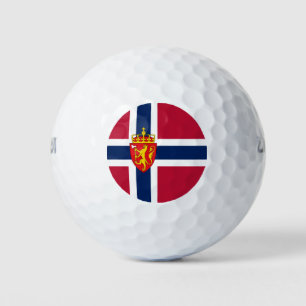 Norway Flag/ Coat of Arms Golf Balls