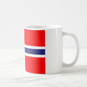 Norway flag coffee mug
