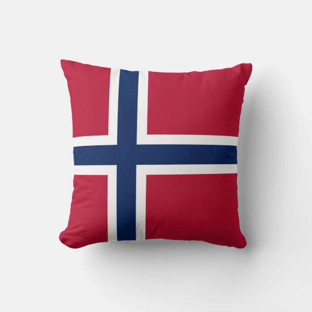 Norway Flag Cushion (Front)