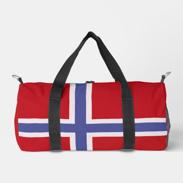 Norway flag duffle bag (Front)