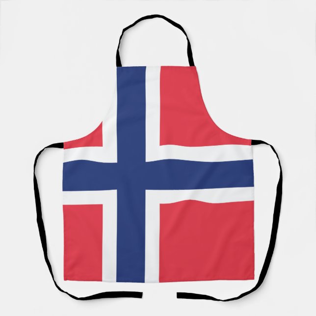 Norway Flag Emblem Apron (Front)