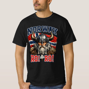 Norway Flag for Men Women Kids Norge Gift with Nor T-Shirt