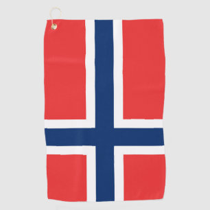 Norway Flag Golf Towel