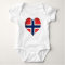 Norway Flag Heart