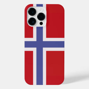 Norway flag iPhone 14 pro max case
